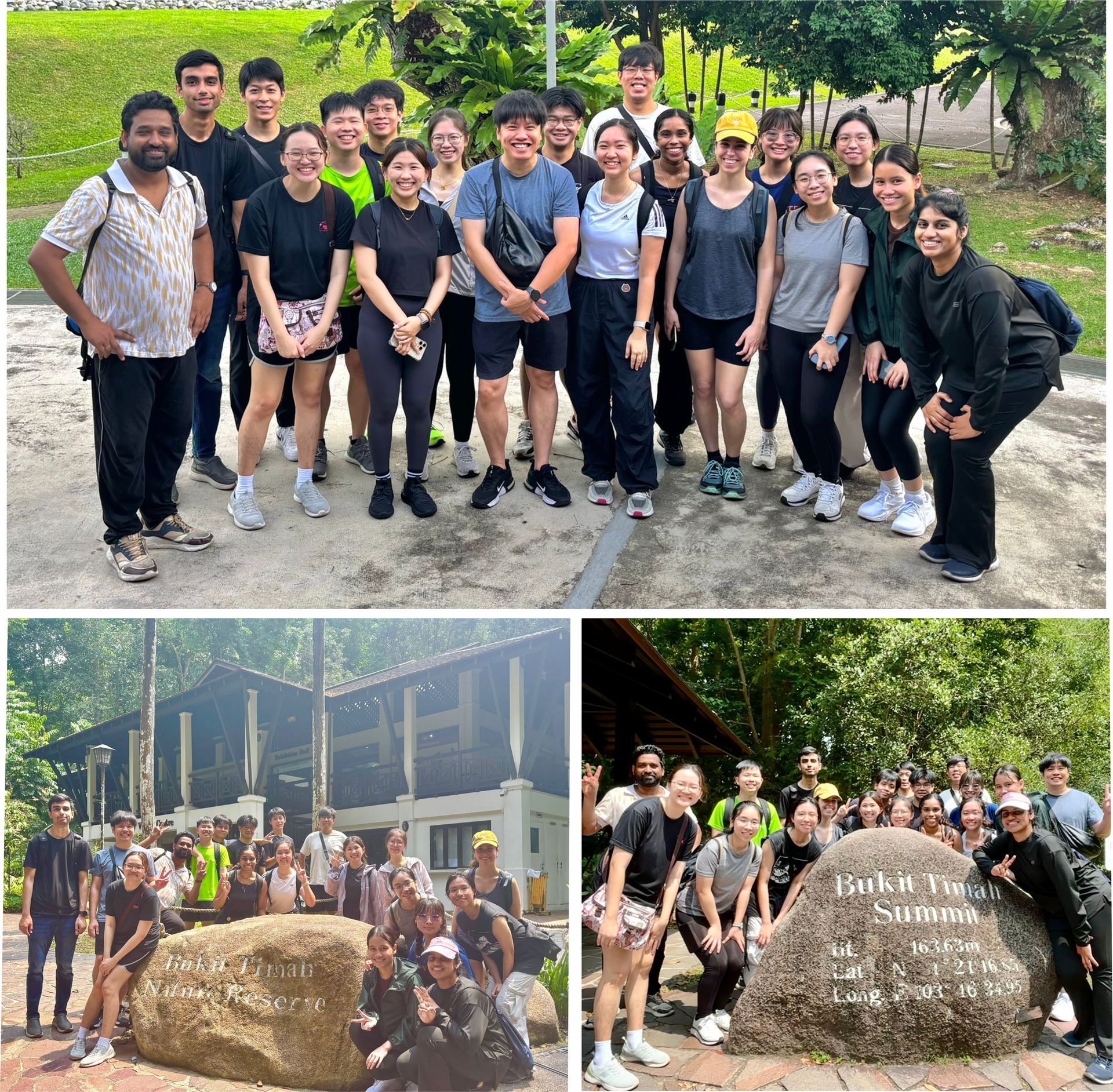 First outing of 2025! Great job, everyone! We kicked things off at MacRitchie Reservoir, crossed the TreeTop Walk, hiked to Bukit Timah Hill, climbed to its…